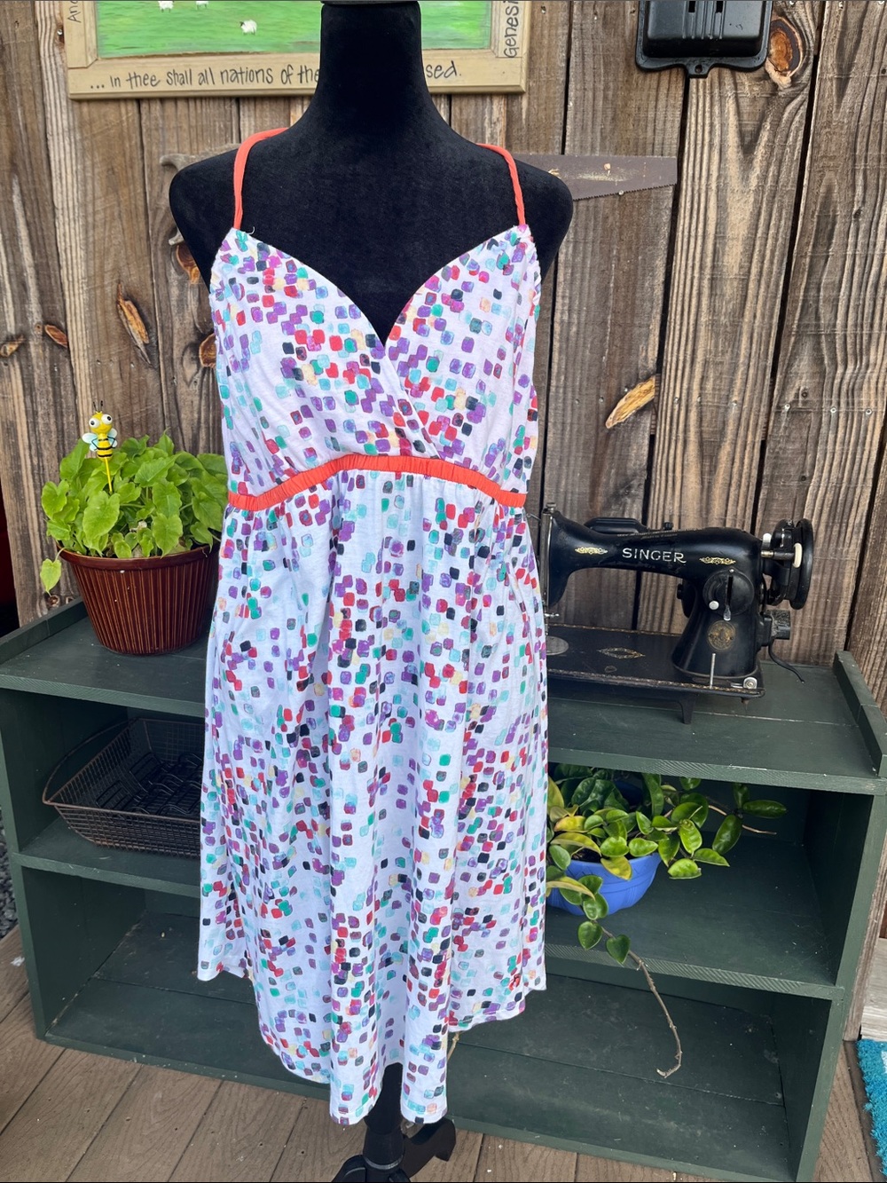 Vintage Hang Ten Beach Sun dress XL